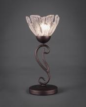 Toltec Company 44-BRZ-759 - Bronze Italian Ice Glass Table Lamp