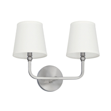 Capital 119321BN-674 - Dawson 2 Light Vanity - Brushed Nickel