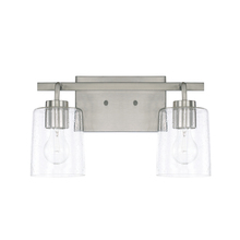 Capital 128521BN-449 - Greyson 2 Light Vanity - Brushed Nickel