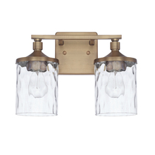 Capital 128821AD-451 - Colton 2 Light Vanity - Aged Brass