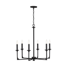 Capital 437361BI - Clint 6-Light Chandelier