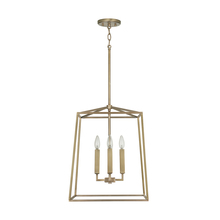 Capital 537642AD - Thea 4-Light Lantern Foyer - Aged Brass