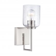 Capital 639311BN-500 - Carter 1-Light Sconce - Brushed Nickel