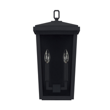 Capital 926222BK - Donnelly 2-Light Outdoor Wall Lantern