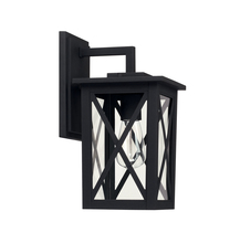 Capital 926611BK - Avondale 1-Light Outdoor Wall Lantern - Black