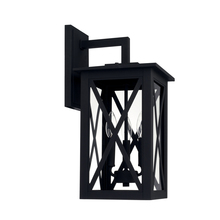  926631BK - Avondale 3 Light Outdoor Wall Lantern - Black