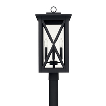 Capital 926643BK - Avondale 4 Light Outdoor Post Lantern - Black