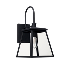 Capital 926812BK - Belmore 18" 1-Light Outdoor Wall Lantern - Black
