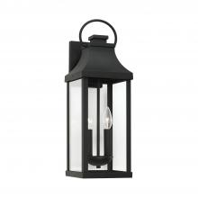 Capital 946421BK - Bradford 20.75" 2-Light Outdoor Wall Lantern - Black