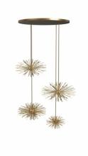  HF8404-AB - Palisades Ave. Collection Hanging Cluster Chandelier