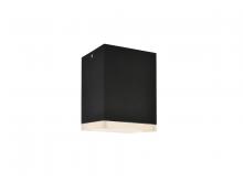  AV9889-BLK - Avenue Outdoor Collection Ceiling Flushmount