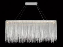  HF1201-CH - Fountain Ave. Collection Chrome Jewelry Rectangle Hanging Fixture