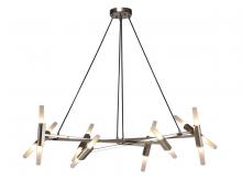  HF6016-PN - Manhattan Ave. Collection Hanging Chandelier