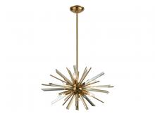  HF8201-AB - Palisades Ave. Collection Hanging Chandelier