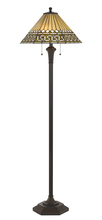 CAL Lighting BO-2675FL - 100W X 2 Tiffany Floor Lamp
