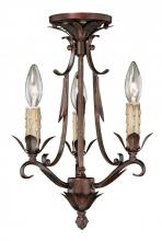 Vaxcel International W0077 - Coricelli 3L Mini Chandelier (Trimount)