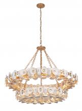  N1868-760 - Niu 38in 2 Tier 22 Light Chandelier