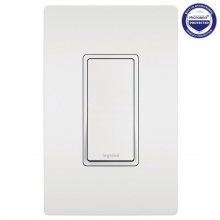 Legrand Radiant TM873WAMCC4 - radiant 15A 3-Way Switch, White, with Microban