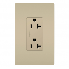 Legrand Radiant 885TR20SI - radiant? 20A 125V Tamper-Resistant Outlet, Ivory
