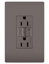  1597 - radiant? Spec Grade 15A Self Test GFCI Receptacle, Brown