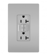  2097TRGRYCCD4 - radiant? Spec Grade 20A Tamper Resistant Self Test GFCI Receptacle, Gray