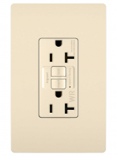 Legrand Radiant 2097TRWRLA - radiant Tamper-Resistant Weather-Resistant 20A Duplex Self-Test GFCI Receptacles wt SafeLock Pro