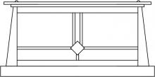  ABC-15CR-VP - 15" Aberdeen column mount