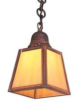 Arroyo Craftsman AH-1EF-BK - a-line shade pendant without overlay (empty)