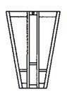 Arroyo Craftsman AS-8TN-VP - 8" asheville sconce