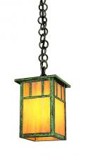  HH-4LACR-P - 4" huntington one light pendant with classic arch overlay