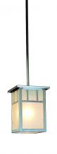 Arroyo Craftsman HSH-4LAF-VP - 4" huntington stem hung pendant with classic arch overlay