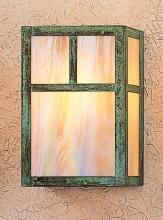 Arroyo Craftsman MS-10ERM-BK - 10" mission sconce without overlay (empty)