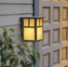 Arroyo Craftsman MW-6TWO-S - 6" mission flush wall mount with T-bar overlay