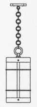 Arroyo Craftsman VH-11NRRM-MB - 11" valencia pendant no roof