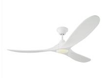 Visual Comfort & Co. Fan Collection 3MAVR60RZWD - Maverick 60" - Matte White with White Blades & Light Kit