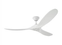 Visual Comfort & Co. Fan Collection 3MAVR60RZW - Maverick 60" - Matte White with White Blades