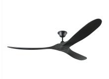 Visual Comfort & Co. Fan Collection 3MAVR70BKBK - Maverick 70" Max - Matte Black with Black Blades