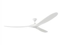 Visual Comfort & Co. Fan Collection 3MAVR88RZW - Maverick Super Max 88" - Matte White with White Blades