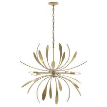 Hubbardton Forge 104350-SKT-86 - Dahlia Chandelier - Modern Brass