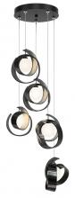 Hubbardton Forge 131129-SKT-STND-89-GG0711 - Riza 5-Light Pendant - Ink