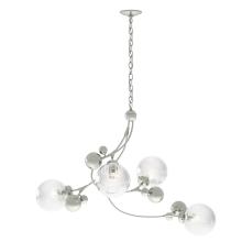 Hubbardton Forge 136420-SKT-85-LL0639 - Sprig Pendant - Sterling & Water Glass
