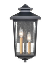 Millennium 4642-PBK - Eldrick Outdoor Wall Sconce - Black