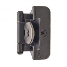 Amerock BPR8701ORB - 1/4 in (6 mm) Overlay Double Demountable Oil-Rubbed Bronze Hinge - 2 Pack