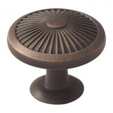 Amerock BP36613ORB - Crawford 1-3/8 in (35 mm) Diameter Oil-Rubbed Bronze Cabinet Knob