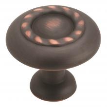 Amerock BP1585ORB - Inspirations 1-1/4 in (32 mm) Diameter Oil-Rubbed Bronze Cabinet Knob