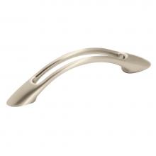 Amerock BP19259G10 - Essential''Z 3 in (76 mm) Center-to-Center Satin Nickel Cabinet Pull