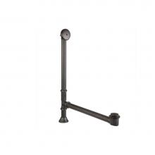 Premier Copper Products D-500ORB - Premier Waste and Overflow Kit with Pop Up Drain for Free Standing Bath Tub in Oil Rubbed Bronze