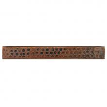 Premier Copper Products T18DBH_PKG8 - 1'' x 8'' Hammered Copper Tile - Quantity 8