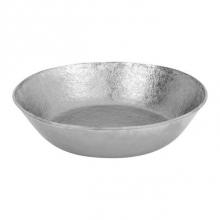 Premier Copper Products TFVR17EN - 17'' Large Round Vessel Terra Firma Copper Sink in Nickel