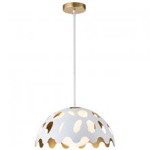  PD7376W-15 - Pebbles 15" Pendant in White